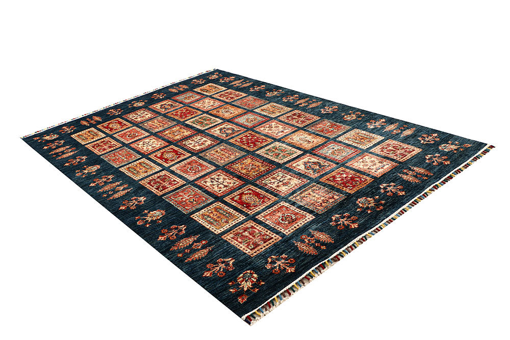 Multi Colored Kazak 5' 10 x 8' 3 - No. 67330 - ALRUG Rug Store
