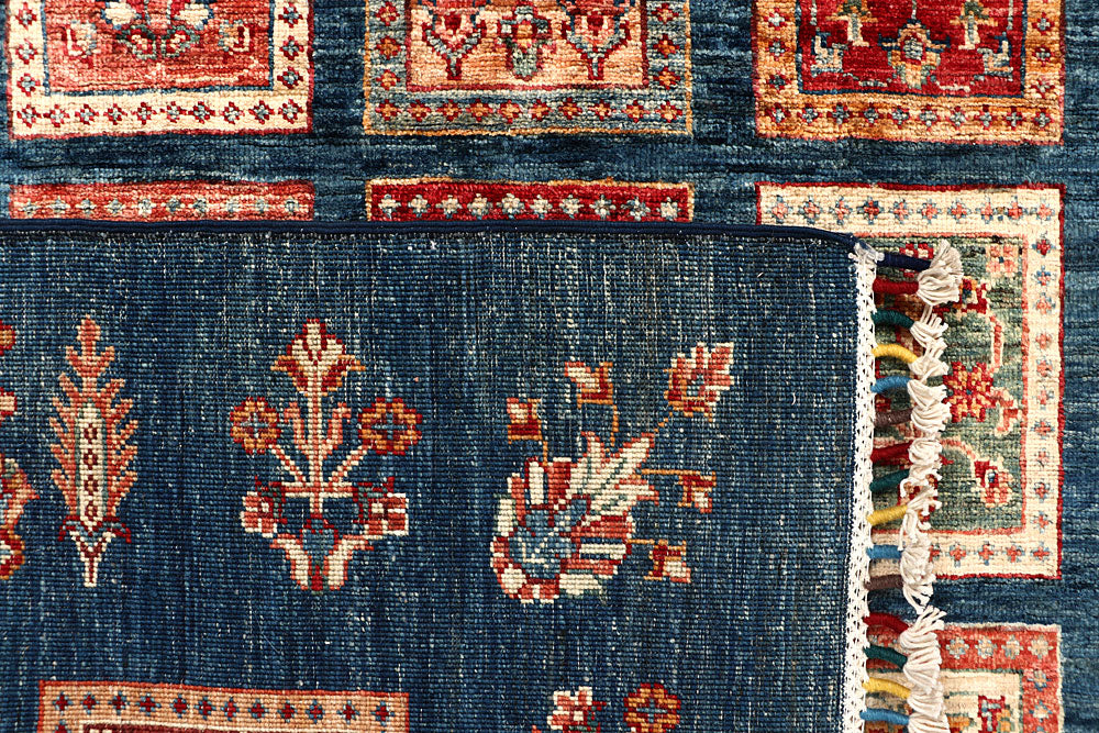 Multi Colored Kazak 5' 10 x 8' 3 - No. 67330 - ALRUG Rug Store