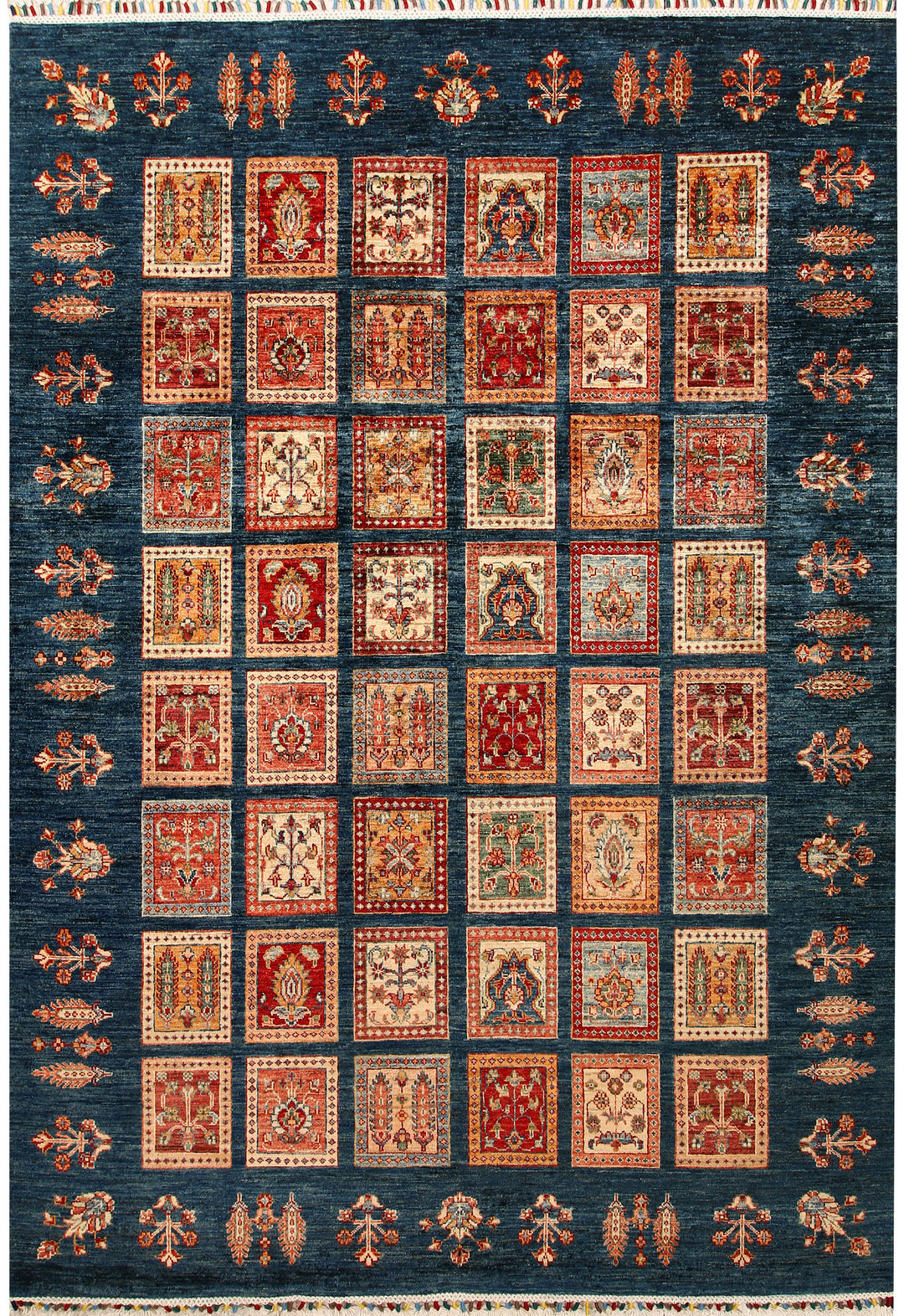 Multi Colored Kazak 5' 10 x 8' 3 - No. 67330 - ALRUG Rug Store