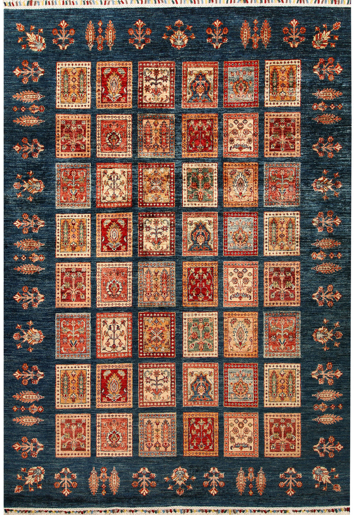 Multi Colored Kazak 5' 10 x 8' 3 - No. 67330 - ALRUG Rug Store