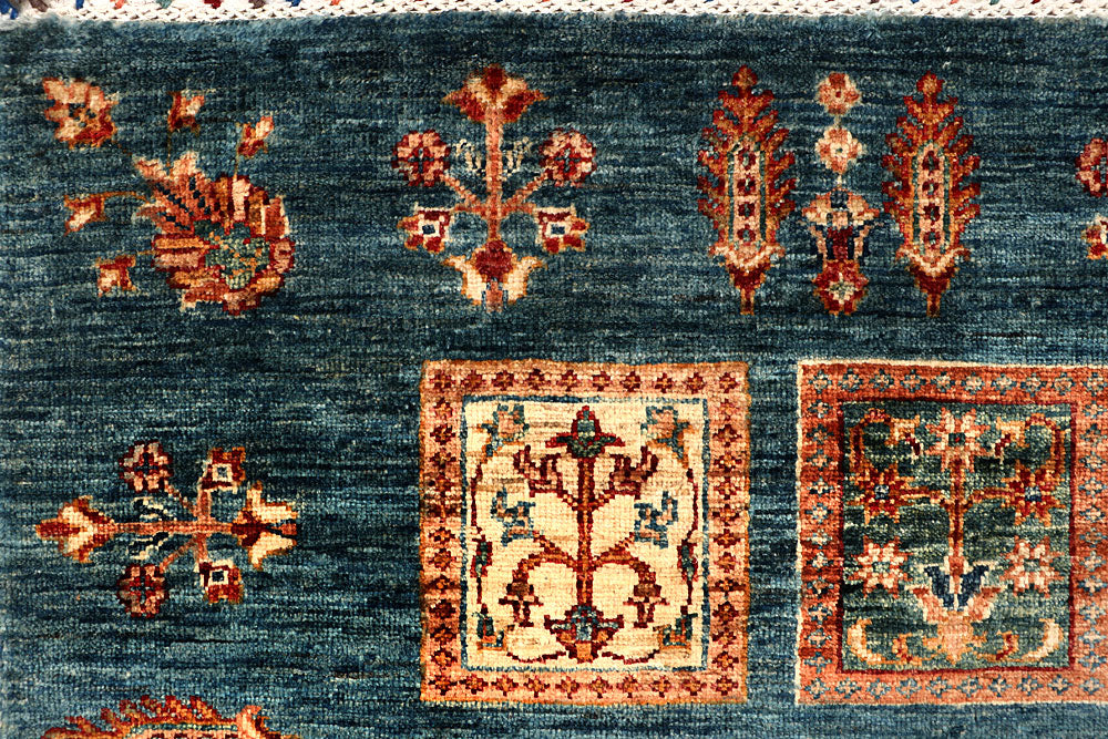 Multi Colored Kazak 5' 9 x 8' 1 - No. 67331 - ALRUG Rug Store