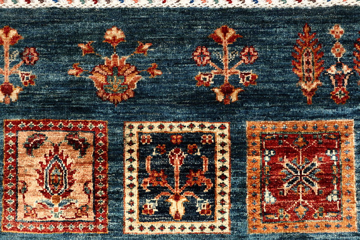 Multi Colored Kazak 5' 9 x 8' 1 - No. 67331 - ALRUG Rug Store