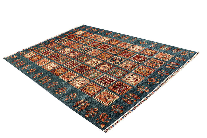 Multi Colored Kazak 5' 9 x 8' 1 - No. 67331 - ALRUG Rug Store