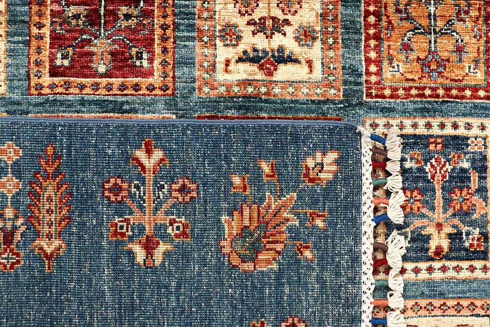 Multi Colored Kazak 5' 9 x 8' 1 - No. 67331 - ALRUG Rug Store