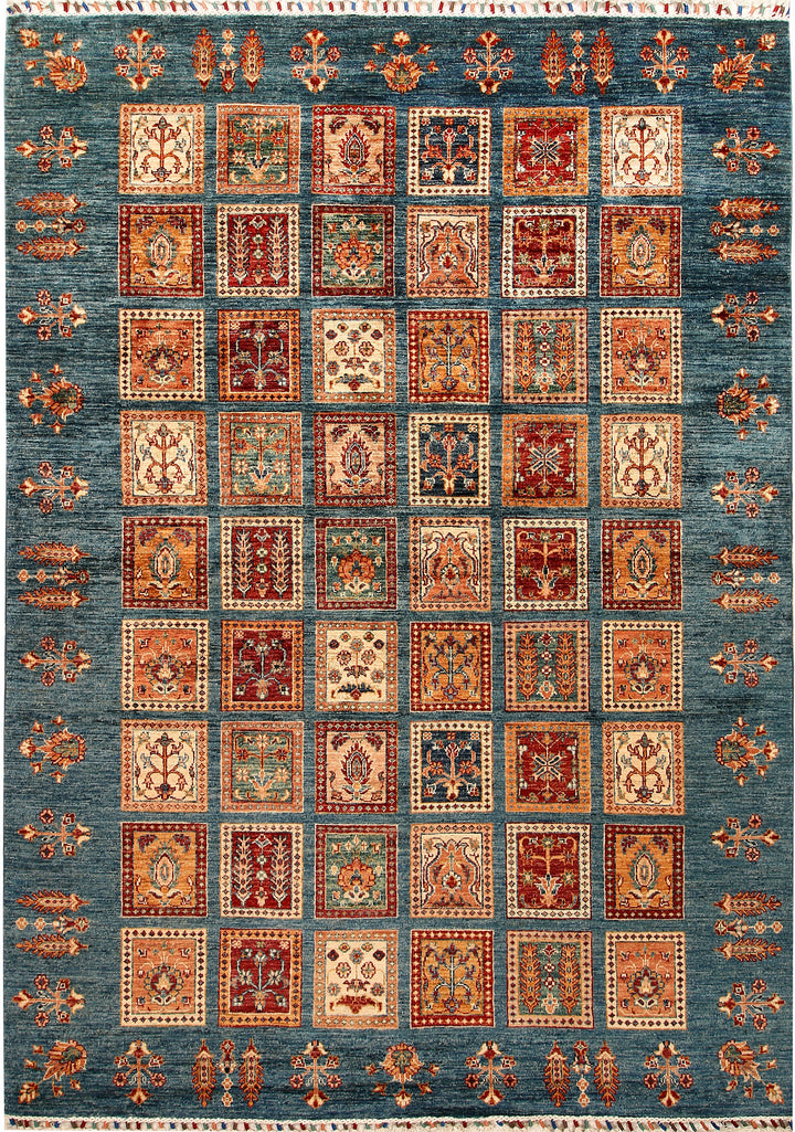 Multi Colored Kazak 5' 9 x 8' 1 - No. 67331 - ALRUG Rug Store