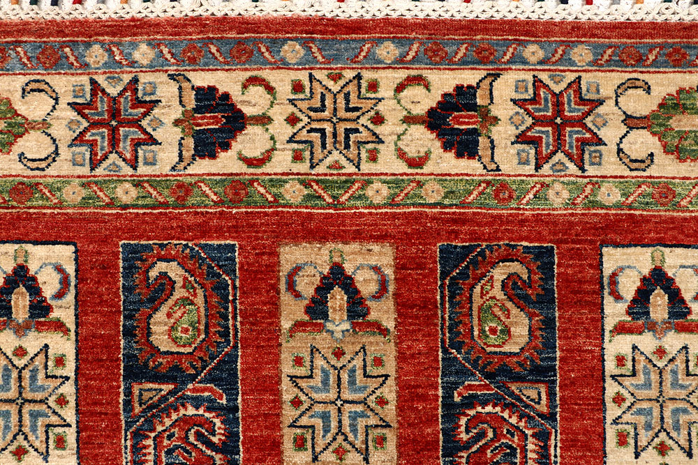 Multi Colored Kazak 5' 5 x 7' 9 - No. 67333 - ALRUG Rug Store