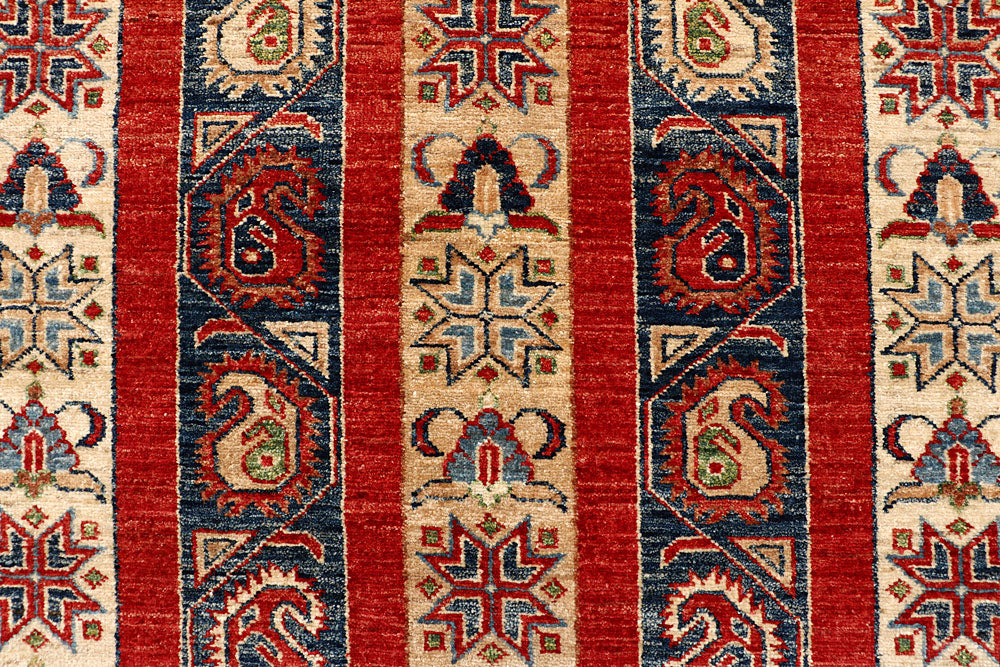 Multi Colored Kazak 5' 5 x 7' 9 - No. 67333 - ALRUG Rug Store