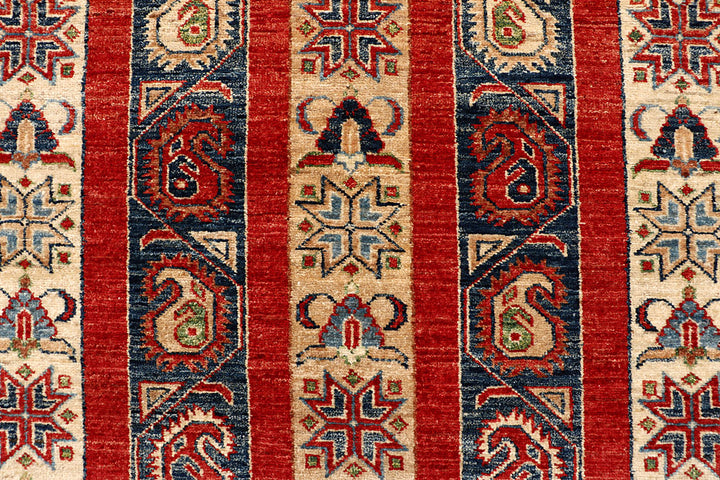 Multi Colored Kazak 5' 5 x 7' 9 - No. 67333 - ALRUG Rug Store