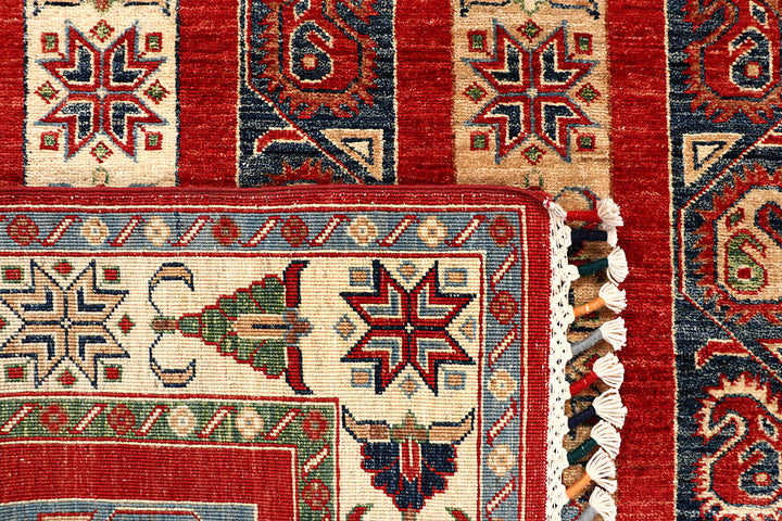 Multi Colored Kazak 5' 5 x 7' 9 - No. 67333 - ALRUG Rug Store
