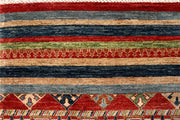 Multi Colored Kazak 6' 8 x 10' 1 - No. 67334 - ALRUG Rug Store