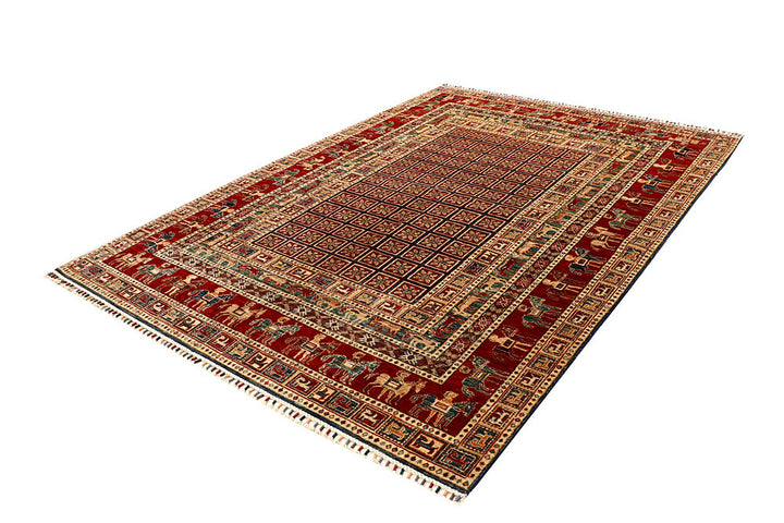 Multi Colored Kazak 6' 8 x 9' 7 - No. 67336 - ALRUG Rug Store
