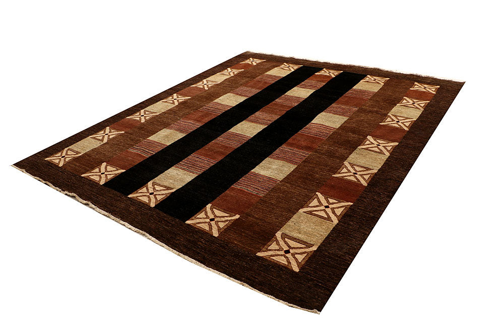 Multi Colored Gabbeh 8' 3 x 9' 6 - No. 67338 - ALRUG Rug Store