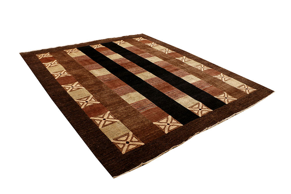 Multi Colored Gabbeh 8' 3 x 9' 6 - No. 67338 - ALRUG Rug Store