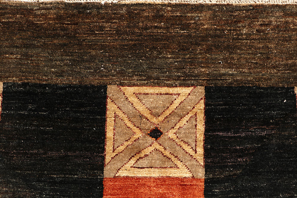 Multi Colored Gabbeh 8' 2 x 9' 6 - No. 67339 - ALRUG Rug Store