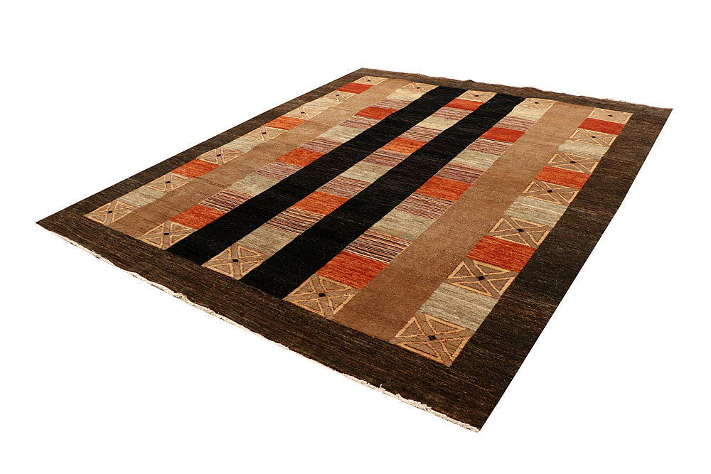 Multi Colored Gabbeh 8' 2 x 9' 6 - No. 67339 - ALRUG Rug Store
