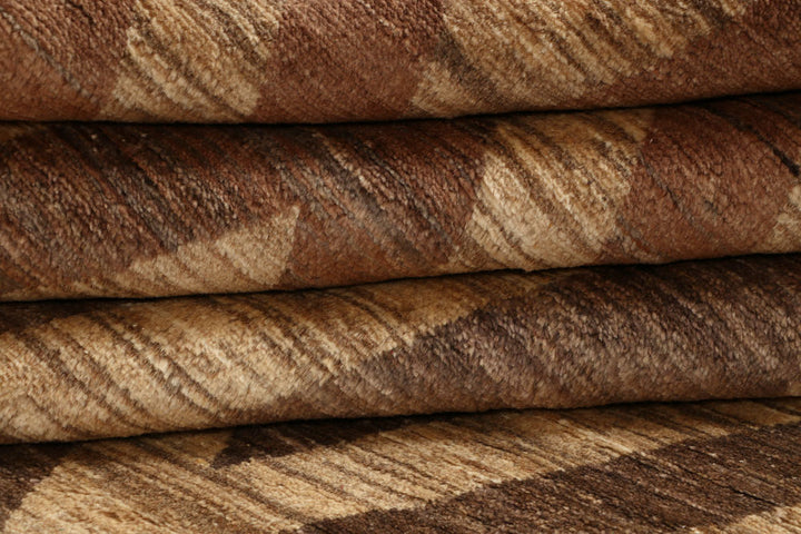 Multi Colored Gabbeh 6' 7 x 8' 2 - No. 67341 - ALRUG Rug Store