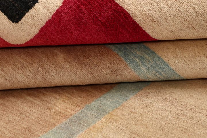 Multi Colored Gabbeh 5' 5 x 8' 4 - No. 67342 - ALRUG Rug Store