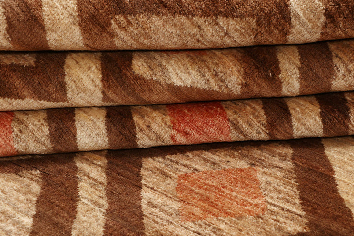 Multi Colored Gabbeh 5' 7 x 7' 9 - No. 67343 - ALRUG Rug Store