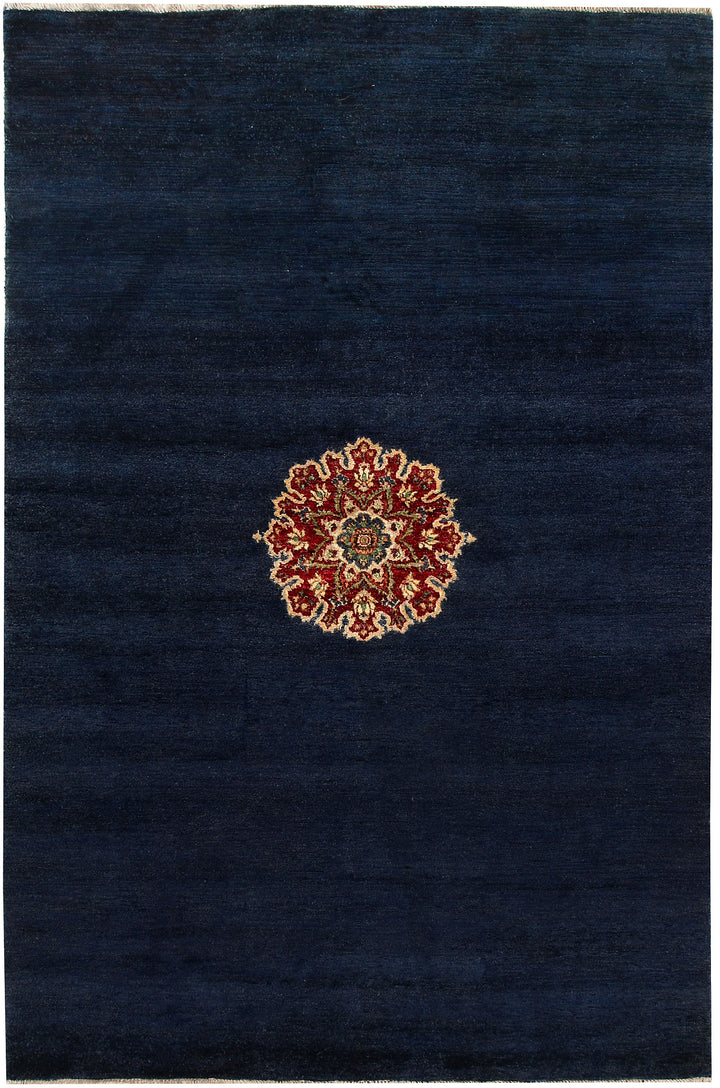 Multi Colored Gabbeh 5' 6 x 8' 4 - No. 67344 - ALRUG Rug Store