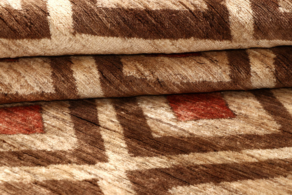 Multi Colored Gabbeh 5' 4 x 7' 6 - No. 67345 - ALRUG Rug Store