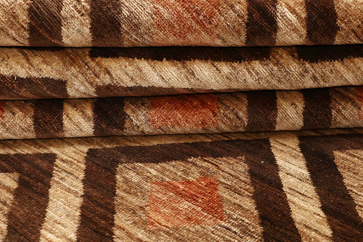 Multi Colored Gabbeh 5' 4 x 7' 10 - No. 67347 - ALRUG Rug Store