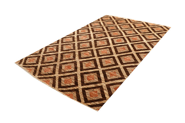 Multi Colored Gabbeh 5' 4 x 7' 10 - No. 67347 - ALRUG Rug Store