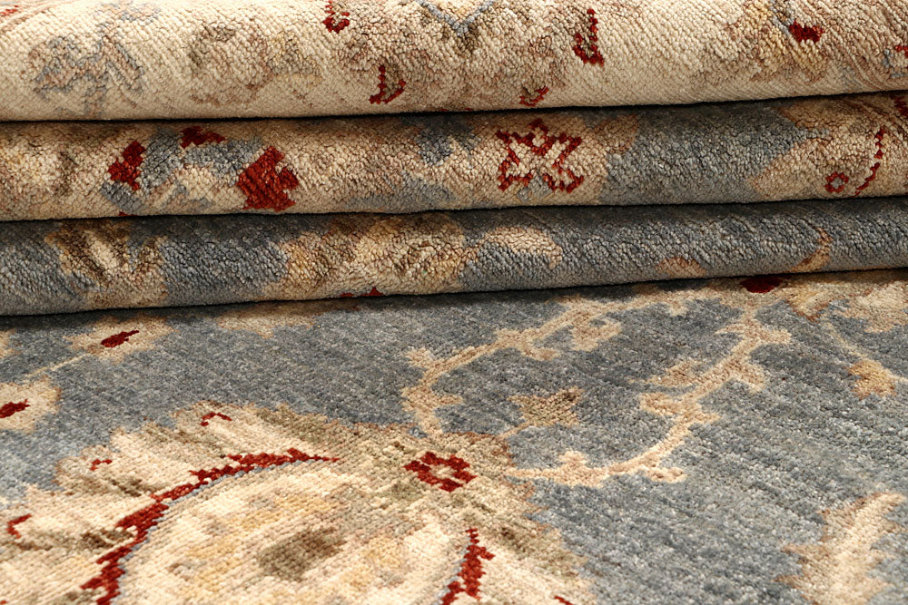 Dark Grey Oushak 9' 2 x 11' 10 - No. 67349 - ALRUG Rug Store