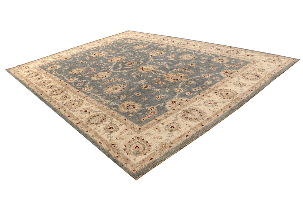 Dark Grey Oushak 9' 2 x 11' 10 - No. 67349 - ALRUG Rug Store