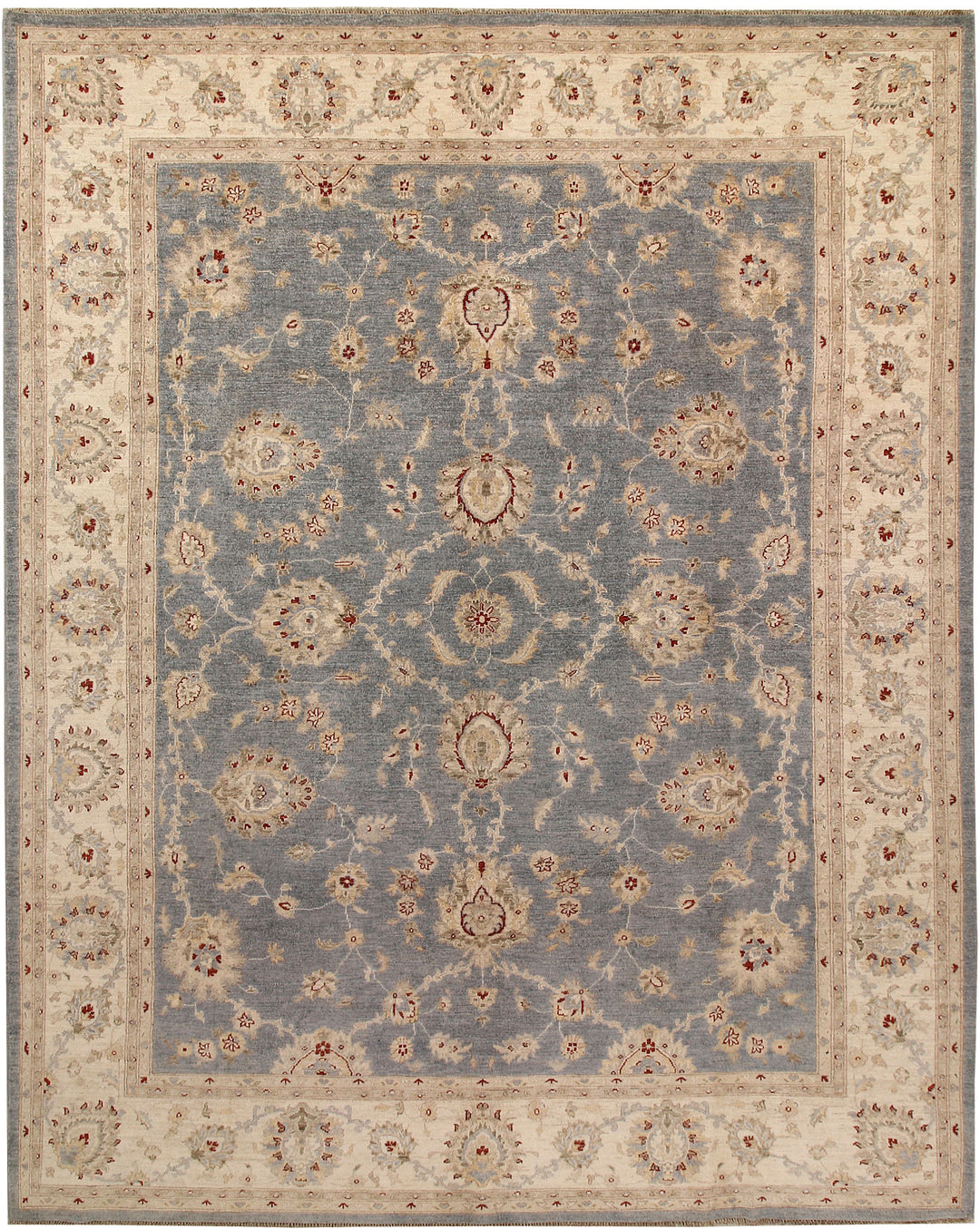 Dark Grey Oushak 9' 2 x 11' 10 - No. 67349 - ALRUG Rug Store