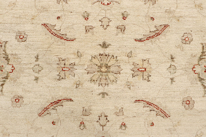 Antique White Oushak 9' x 11' 8 - No. 67350 - ALRUG Rug Store