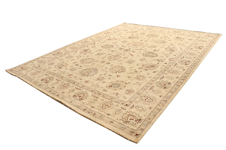 Antique White Oushak 9' x 11' 8 - No. 67350 - ALRUG Rug Store