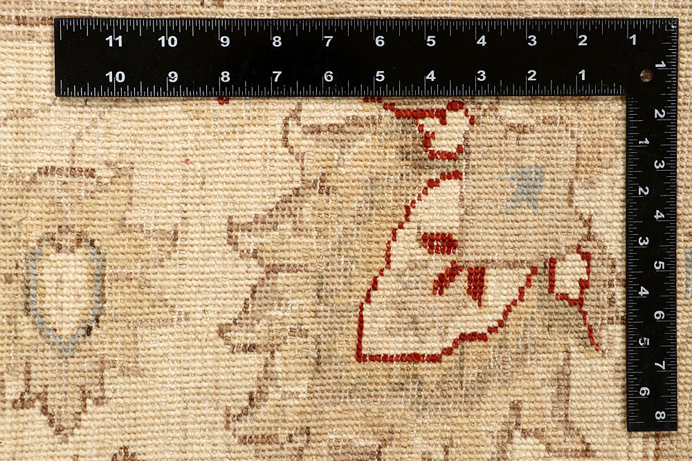 Antique White Oushak 9' x 11' 8 - No. 67350 - ALRUG Rug Store