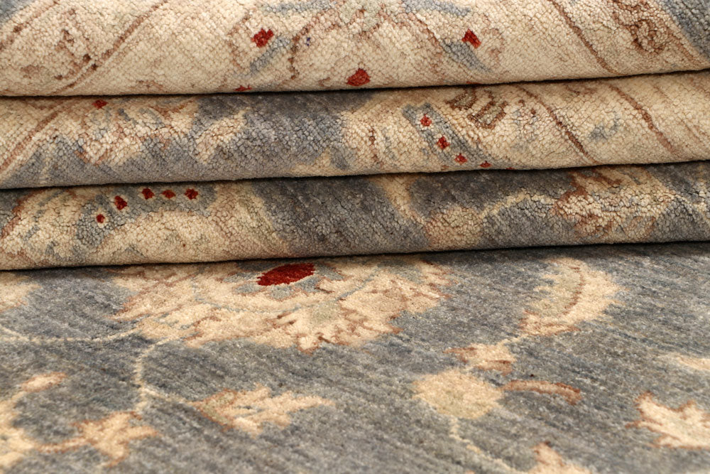 Dark Grey Oushak 8' 2 x 9' 10 - No. 67351 - ALRUG Rug Store