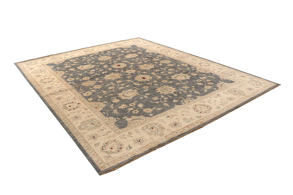 Dark Grey Oushak 8' 2 x 9' 10 - No. 67351 - ALRUG Rug Store