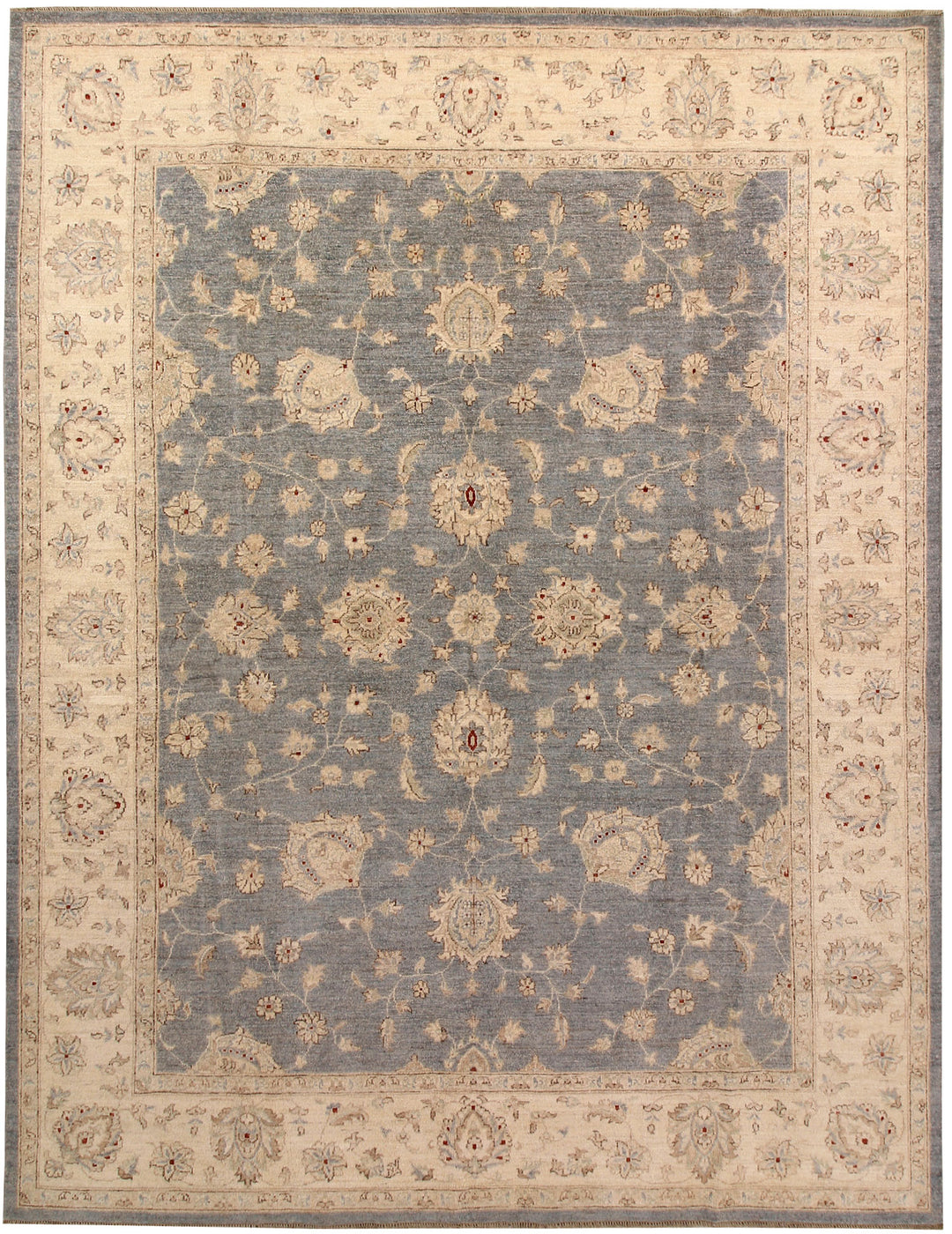 Dark Grey Oushak 8' 1 x 10' 2 - No. 67352 - ALRUG Rug Store