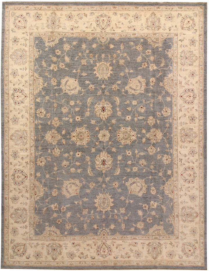 Dark Grey Oushak 8' 1 x 10' 2 - No. 67352 - ALRUG Rug Store