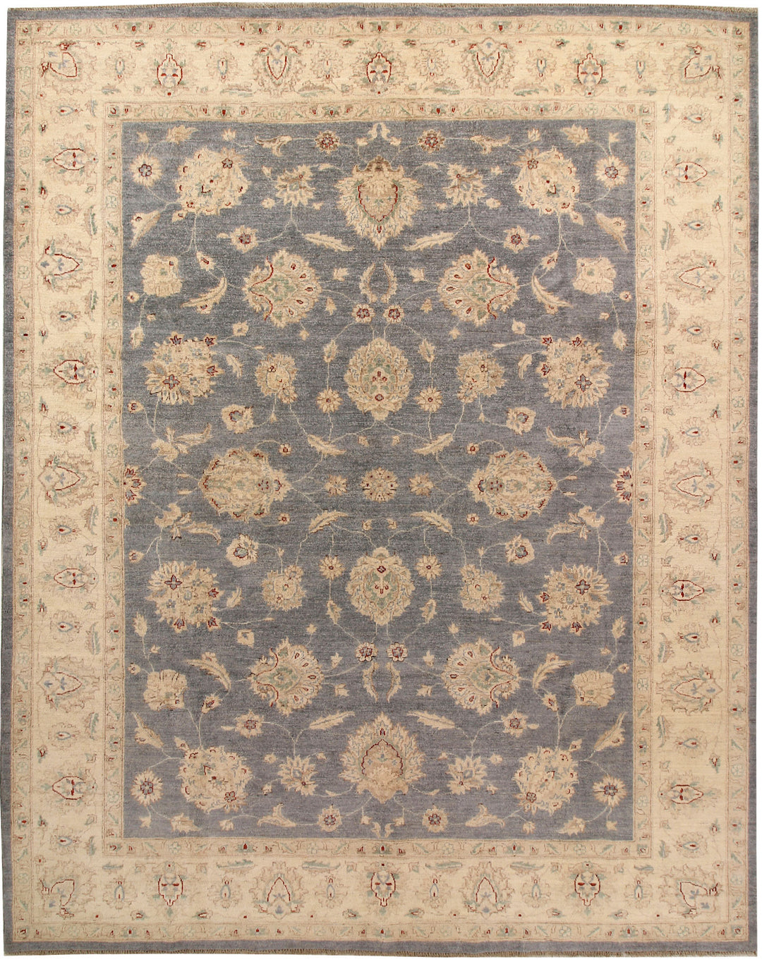 Dark Grey Oushak 9' 1 x 11' 7 - No. 67353 - ALRUG Rug Store