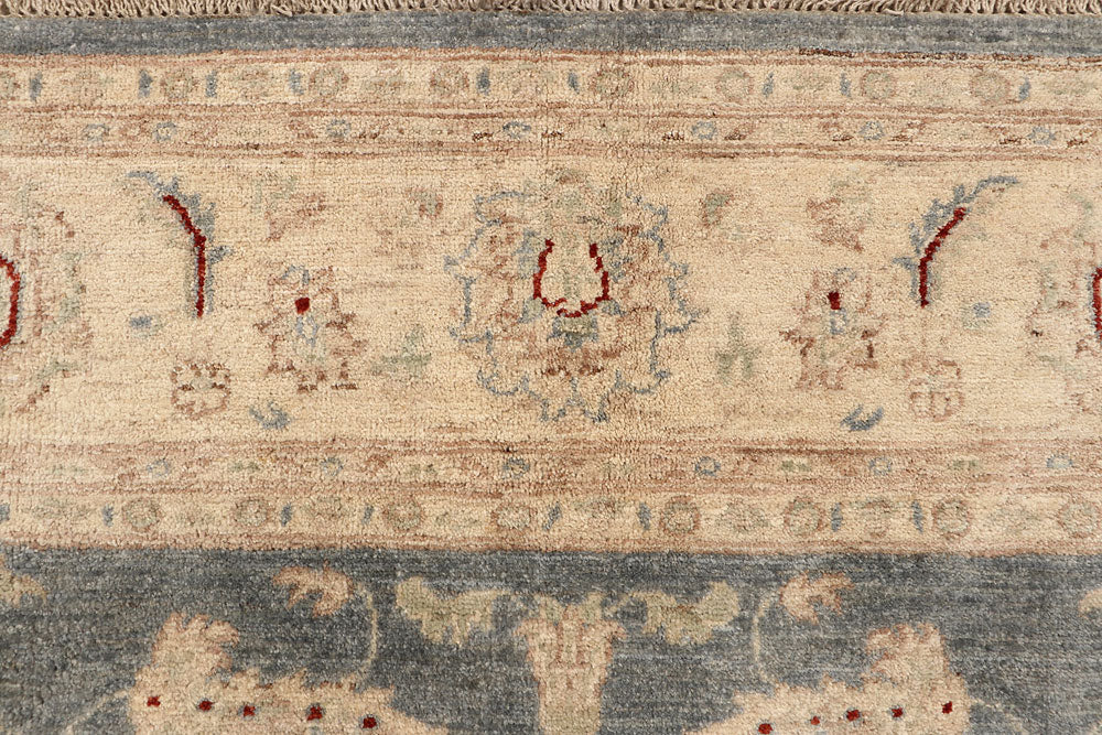 Dark Grey Oushak 6' 7 x 9' 9 - No. 67354 - ALRUG Rug Store