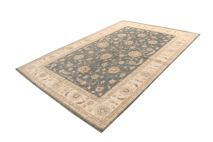 Dark Grey Oushak 6' 7 x 9' 9 - No. 67354 - ALRUG Rug Store