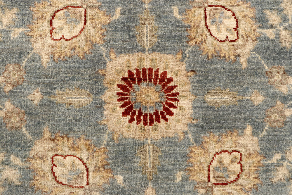 Light Slate Grey Oushak 6' 8 x 9' 7 - No. 67355 - ALRUG Rug Store