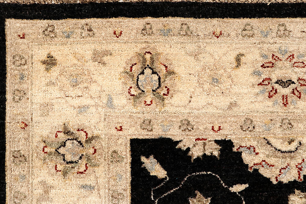 Black Oushak 5' 9 x 7' 10 - No. 67356 - ALRUG Rug Store