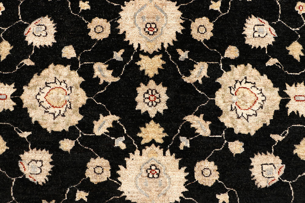 Black Oushak 5' 9 x 7' 10 - No. 67356 - ALRUG Rug Store