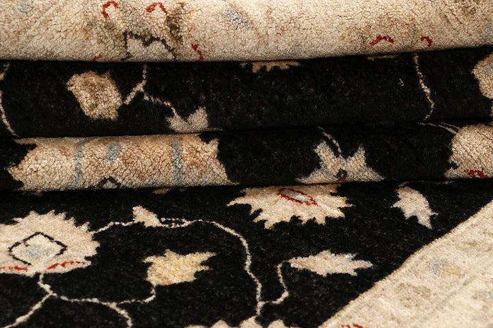 Black Oushak 5' 9 x 7' 10 - No. 67356 - ALRUG Rug Store