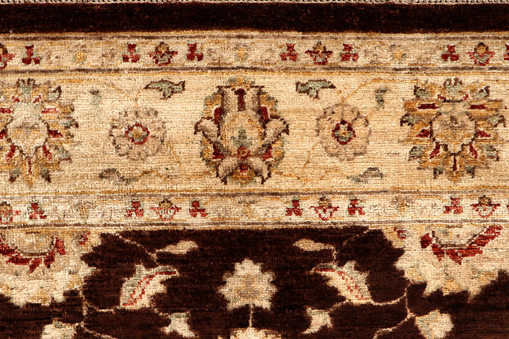 Saddle Brown Oushak 5' 7 x 8' - No. 67357 - ALRUG Rug Store