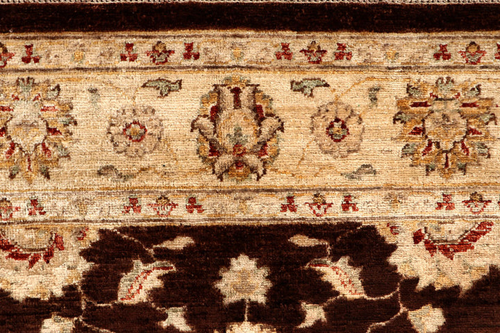Saddle Brown Oushak 5' 7 x 8' - No. 67357 - ALRUG Rug Store