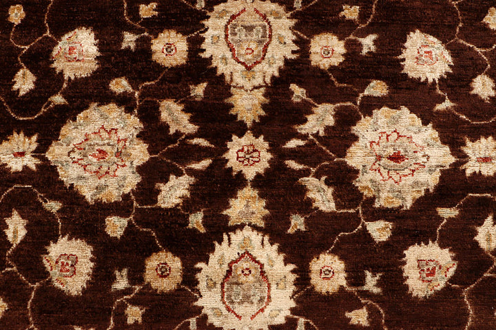 Saddle Brown Oushak 5' 7 x 8' - No. 67357 - ALRUG Rug Store