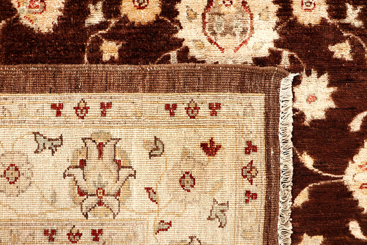 Saddle Brown Oushak 5' 7 x 8' - No. 67357 - ALRUG Rug Store