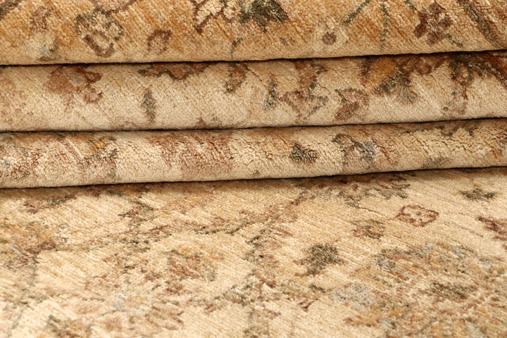 Tan Oushak 6' 4 x 9' 1 - No. 67360 - ALRUG Rug Store