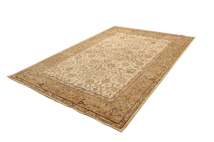 Tan Oushak 6' 4 x 9' 1 - No. 67360 - ALRUG Rug Store
