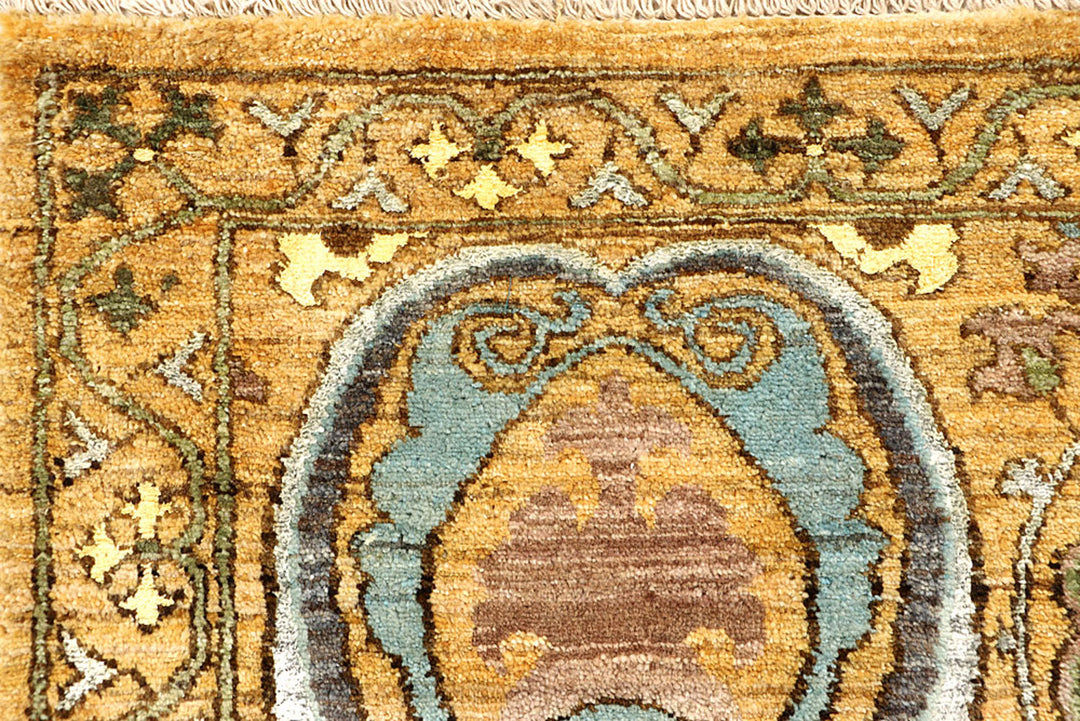 Multi Colored Ikat 4'  1" x 6'  4" - No. QA56508